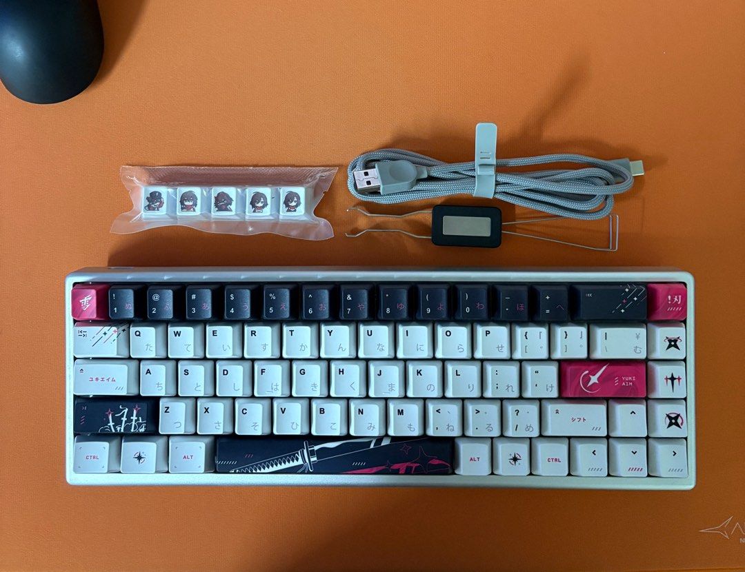 Unbox & Sound Test Yuki Aim Polar65 Katana - Hiragana Edition