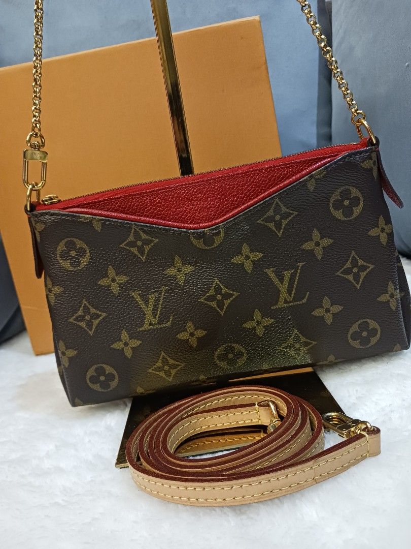 LV Pallas (Category: Luxury Bags & Wallets) located in Paranaque City. Submitted by laylalozada257 (Listing ID 1329613513, Image 2). Description: Rank A-AB First to pay basis Moneyback Guaranteed Price Negotiable Certificate of Authenticity request for sure buyers only. 💳 Accepting Payment via Bank Transfer, E-wallet and Credit Cards thru PayPal. 📬 Please feel free to message me for more details..