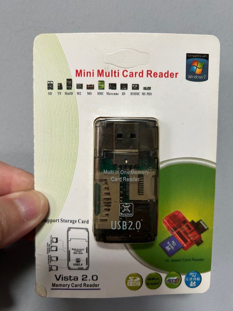 Multi Card Reader (Category: Hard Disks & Thumbdrives) located in Singapore. Submitted by boonkcw (Listing ID 1329485007, Image 1). Description: Multi Card Reader .