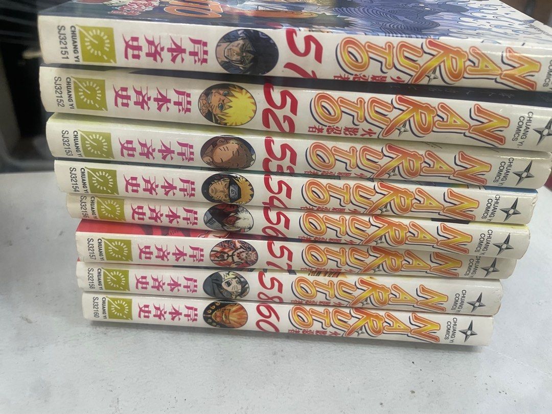 Naruto comic (Category: Comics & Manga) located in Singapore. Submitted by bobevo (Listing ID 1329545465, Image 3). Description: Chinese edition Some still sealed .