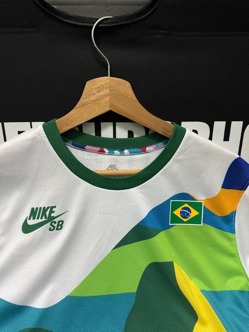 Nike Sb x Parra Olympic Kit team Brazil, Men's Fashion, Activewear on ...