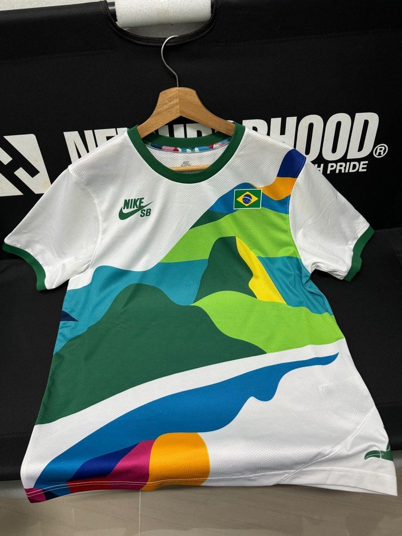 Nike Sb x Parra Olympic Kit team Brazil, Men's Fashion, Activewear on ...