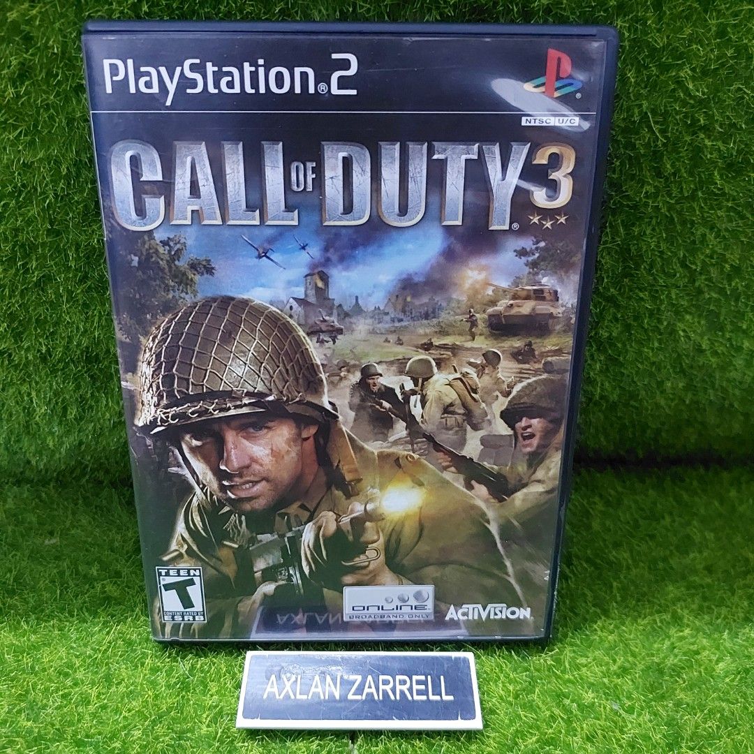 Original PS2 Call Of Duty 3, Video Gaming, Video Games, PlayStation on ...