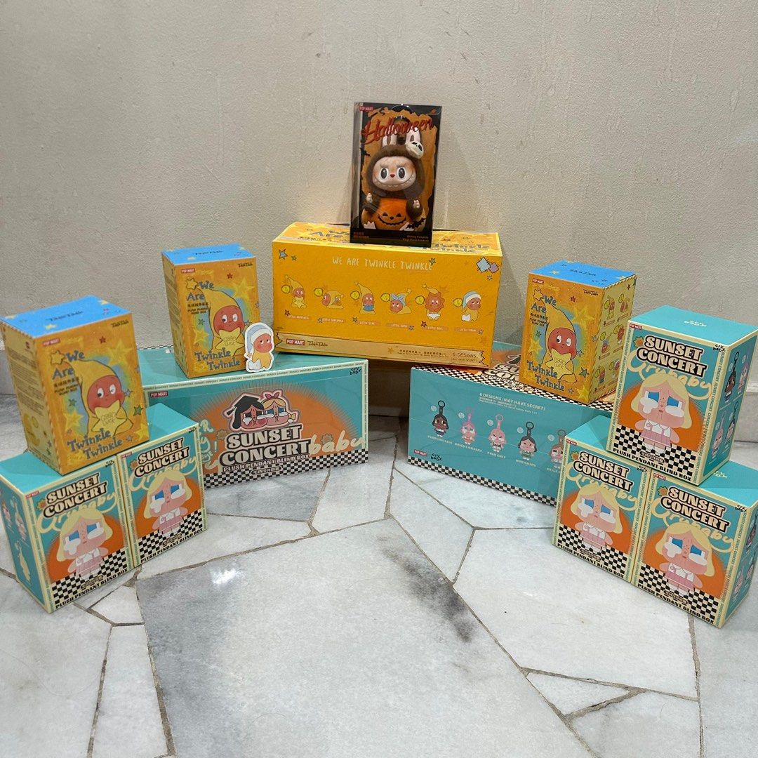 Popmart Labubu / Crybaby / Twinkle Series, Hobbies & Toys, Toys