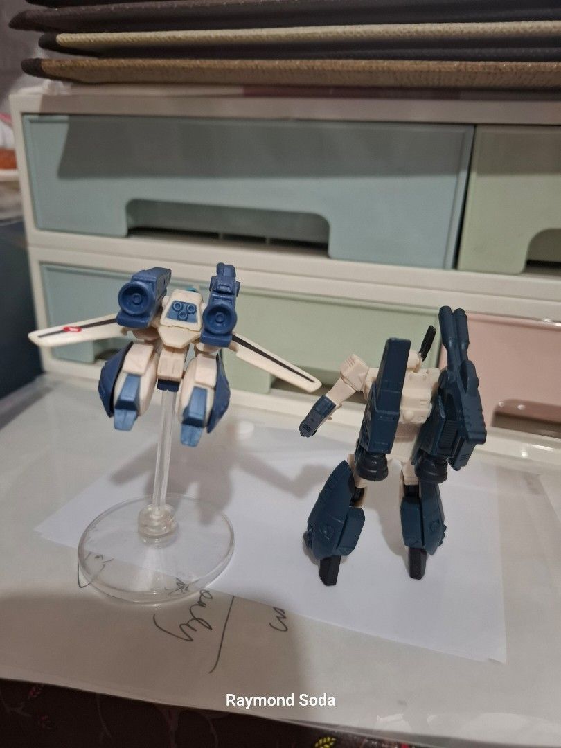 Rare Macross gashapon (Category: Vintage Collectibles) located in Las Pinas. Submitted by All.here_OnlineShop (Listing ID 1329599370, Image 3). Description: Rare Macross gashapon from Japan. 2pcs set. 1600 only. Shipping via LBC or JRS (Provincial) Lalamove (same day delivery within Metro Manila). Items are coming from Las piñas. *items are considered sold and given in good condition unless otherwise stated..