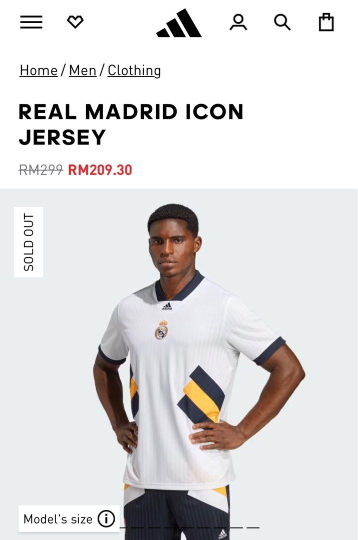 Real madrid icon shirt online