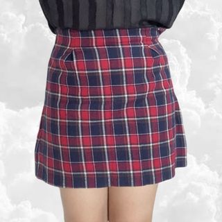 100 affordable red plaid skirt For Sale Skirts Carousell Philippines