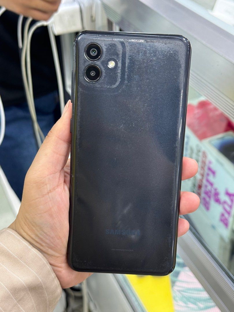 Samsung A04 4/64 Dualsim Openline NTC Approved No Issue (Category: Samsung) located in Pasig City. Submitted by fairgadgetshop (Listing ID 1329604655, Image 1). Description: RUSH! RUSH! RUSH! Buy/Sell/Trade/Swap Legit Seller w/ Physical Store Mabilis Kausap Installment via Credit Card, GGives, Gcredit, SPaylater and Billease with additional interest We accepting Brandnew or Secondhand Samsung A04 4/64 Dualsim Openline NTC Approved No Issue Di gan