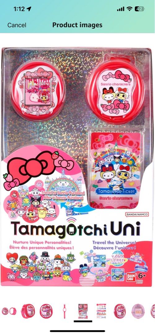 SANRIO x TAMAGOTCHI UNI, Hobbies & Toys, Toys & Games on Carousell