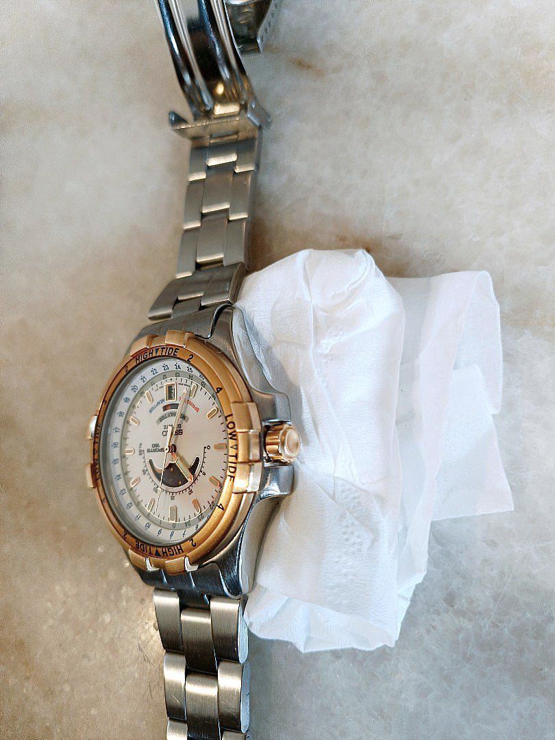 Seiko Tide Master Moonphase Water Sports Quartz Chronometer