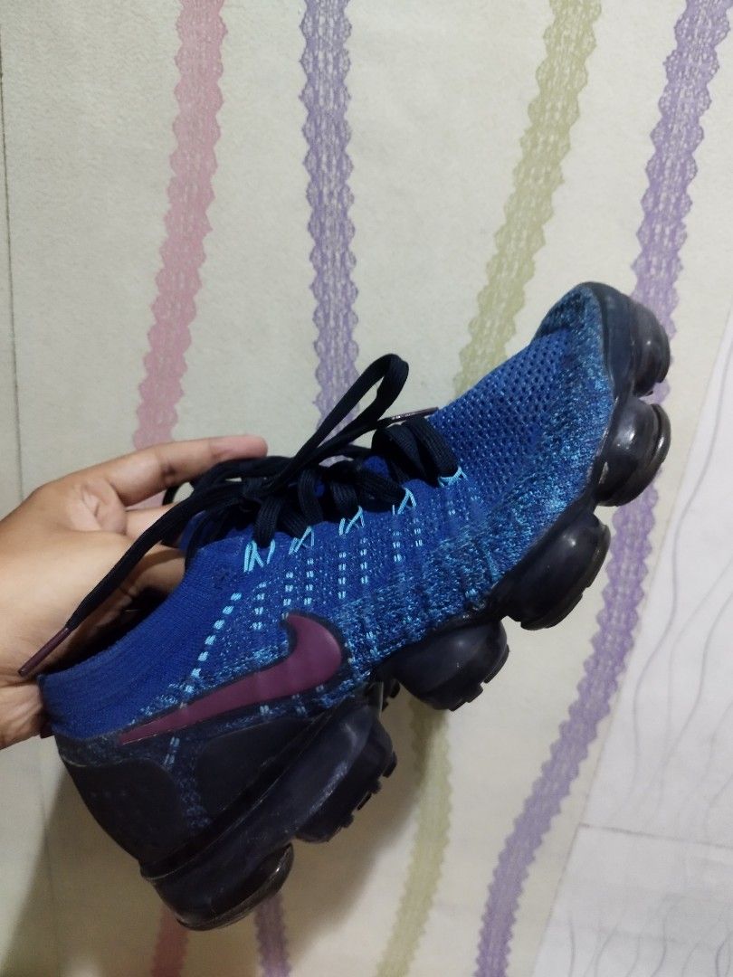 Nike vapormax flyknit 2 gym blue cheap