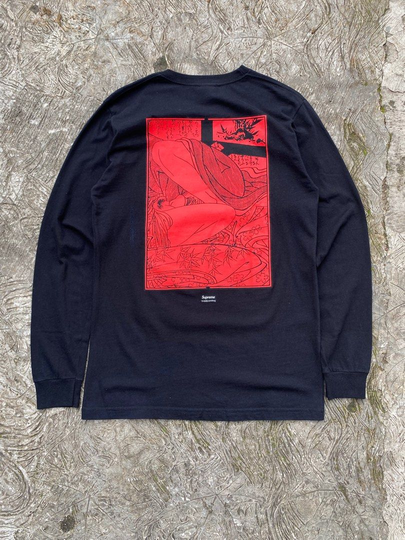 Supreme Sasquatchfabrix Shunga Longsleeve, Fesyen Pria Supreme Sasquatchfabrix Shunga Longsleeve, Fesyen Pria