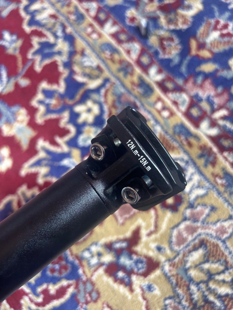 カーボンシートポスト∅31.6mm 力強く