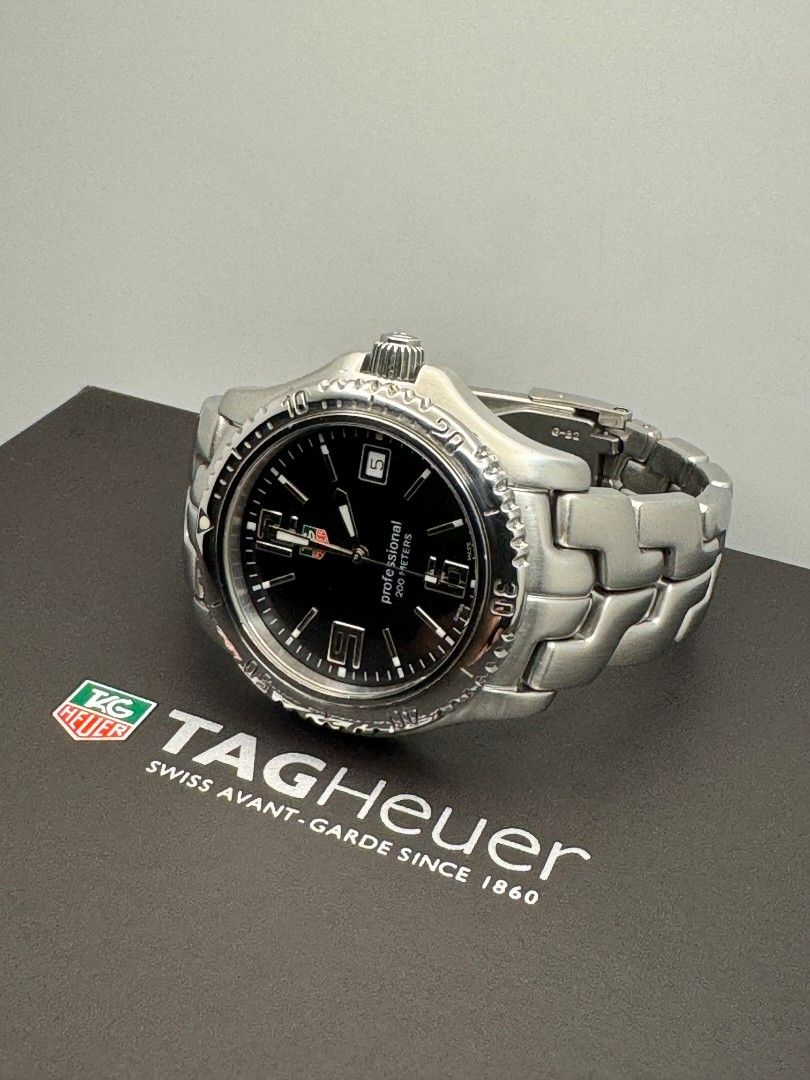 Tag Heuer Link Professional 200 Meters Quartz Date Watch 42mm Luxury Watches on Carousell