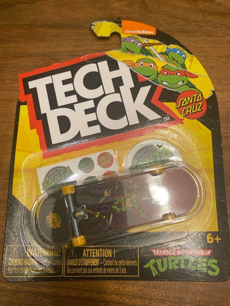 Tech Deck (Category: Kids Toys) located in Singapore. Submitted by coxenan (Listing ID 1329597893, Image 1). Description: Only the ninja turtle design left. Rest have been sold. .