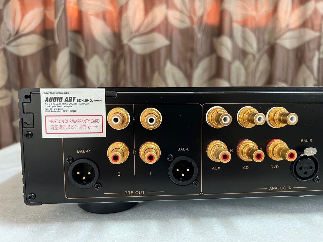 ToneWinner AD-1PRE Stereo Pre-Amplifier with built-in DAC, Audio ...