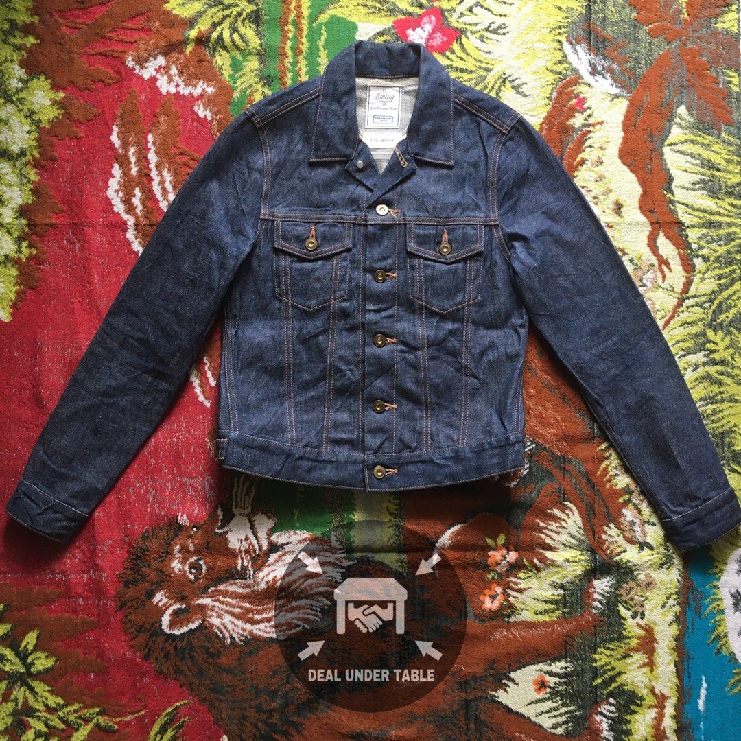 MASU DREAM DAD LAYERED TRUCKER JACKET 46 Owners Trucker Gratis