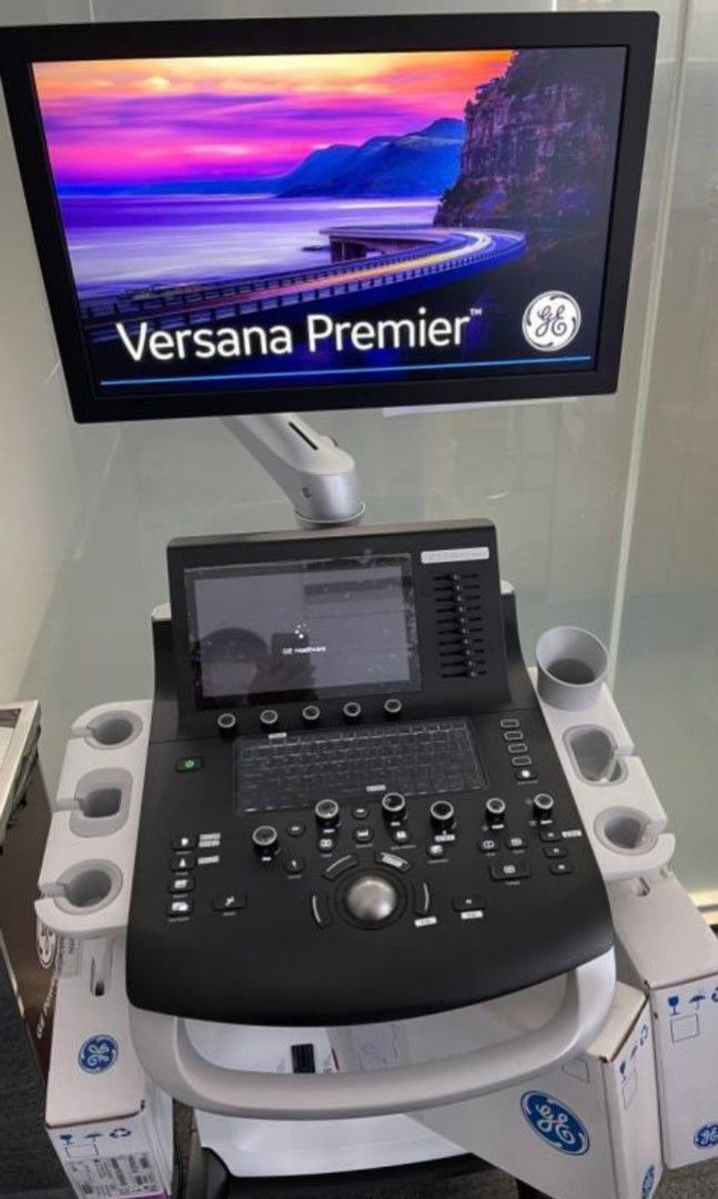 Ultrasound GE versana premier 4probes (linear, transv, convex and ...