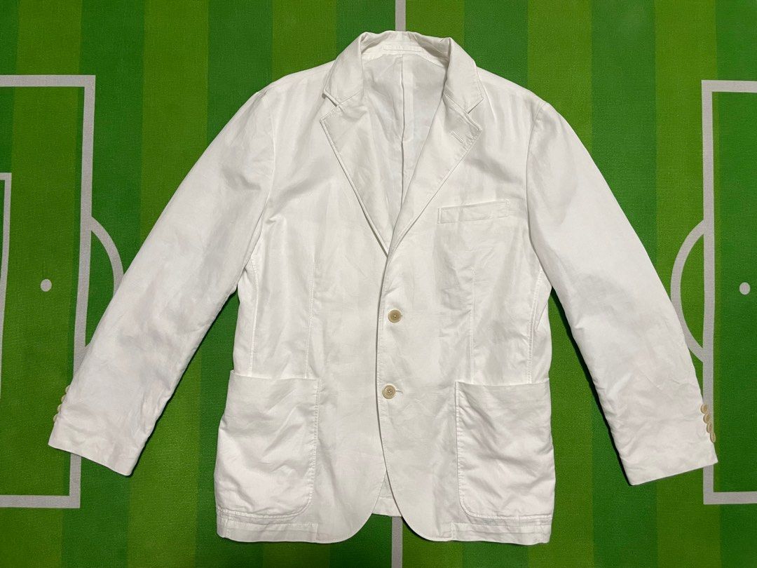 Uniqlo white blazer new arrivals