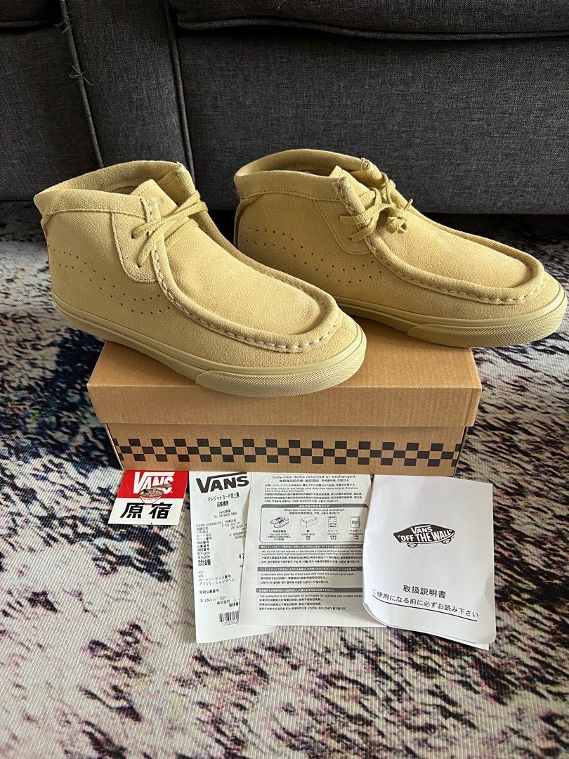 Vans wallabees hot sale