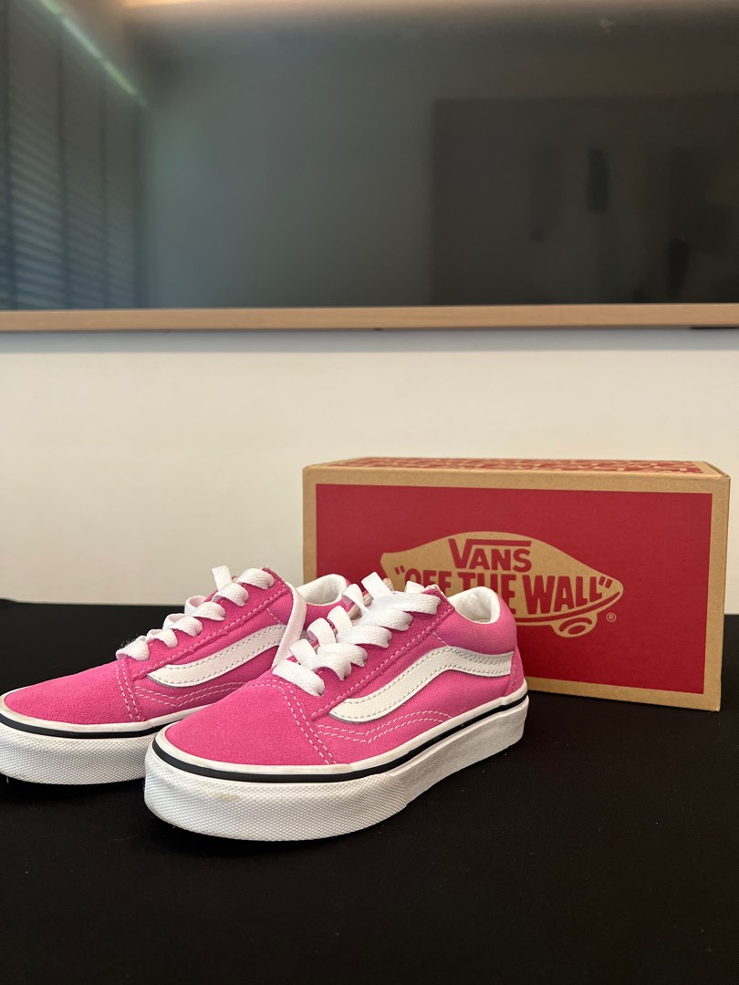 Kids Vans Old Skool Size 11 UK 10.5 EU 27.5 16.5cm Women s Fashion Footwear Sneakers on Carousell