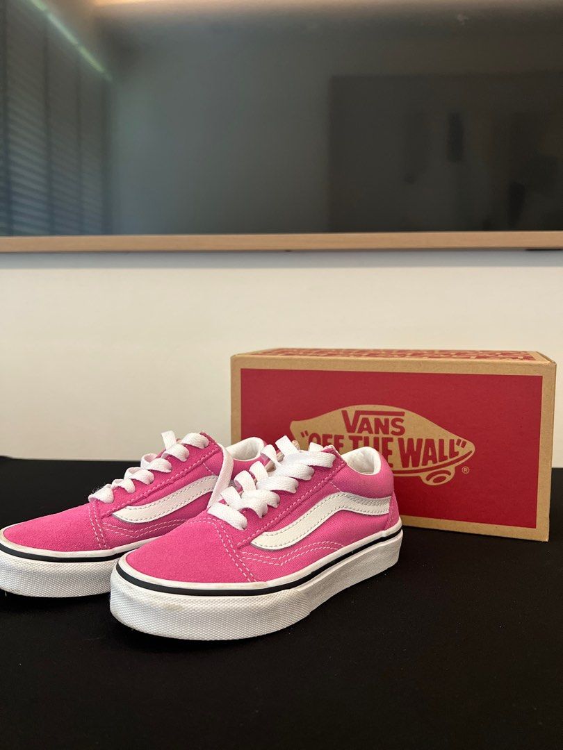 Kids Vans Old Skool Size 11 UK 10.5 EU 27.5 16.5cm Women s Fashion Footwear Sneakers on Carousell