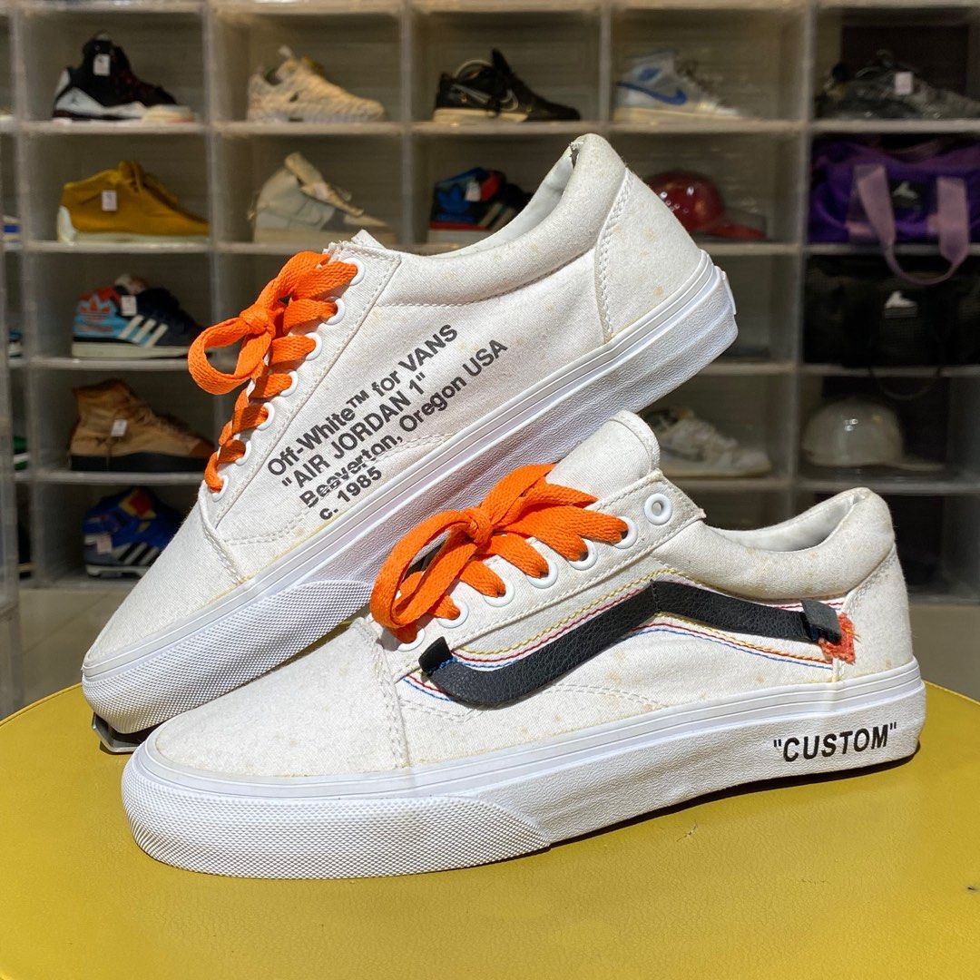 Vans off white air jordan 1 on sale