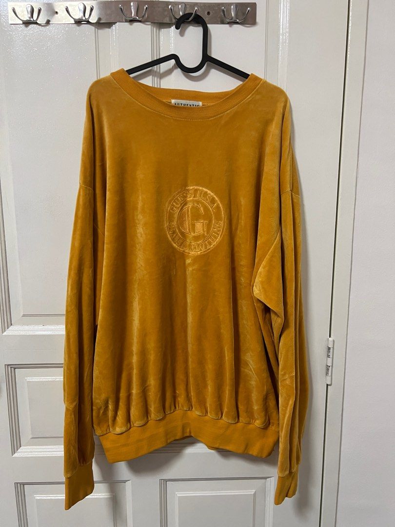 Guess yellow sweater 2025
