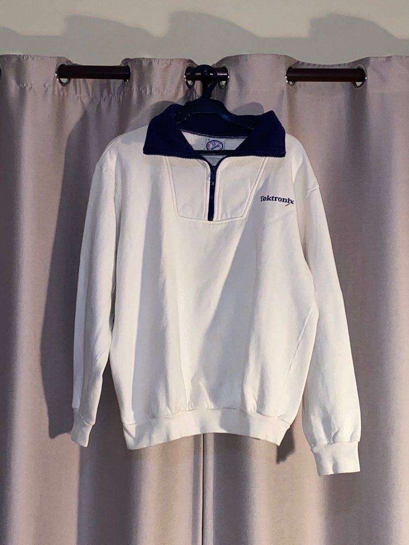 Half zip sweater vintage deals