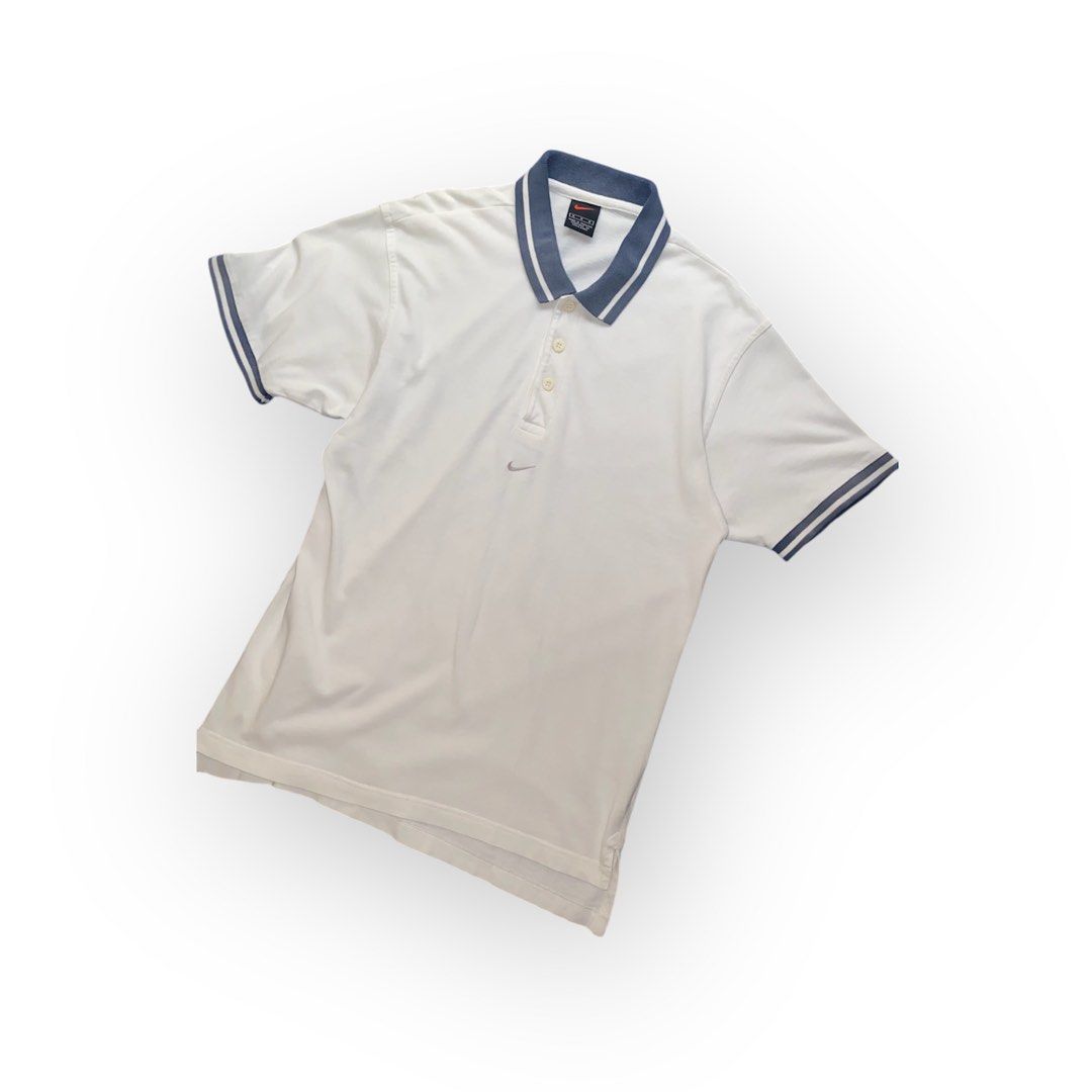 nike shirt swoosh on collar