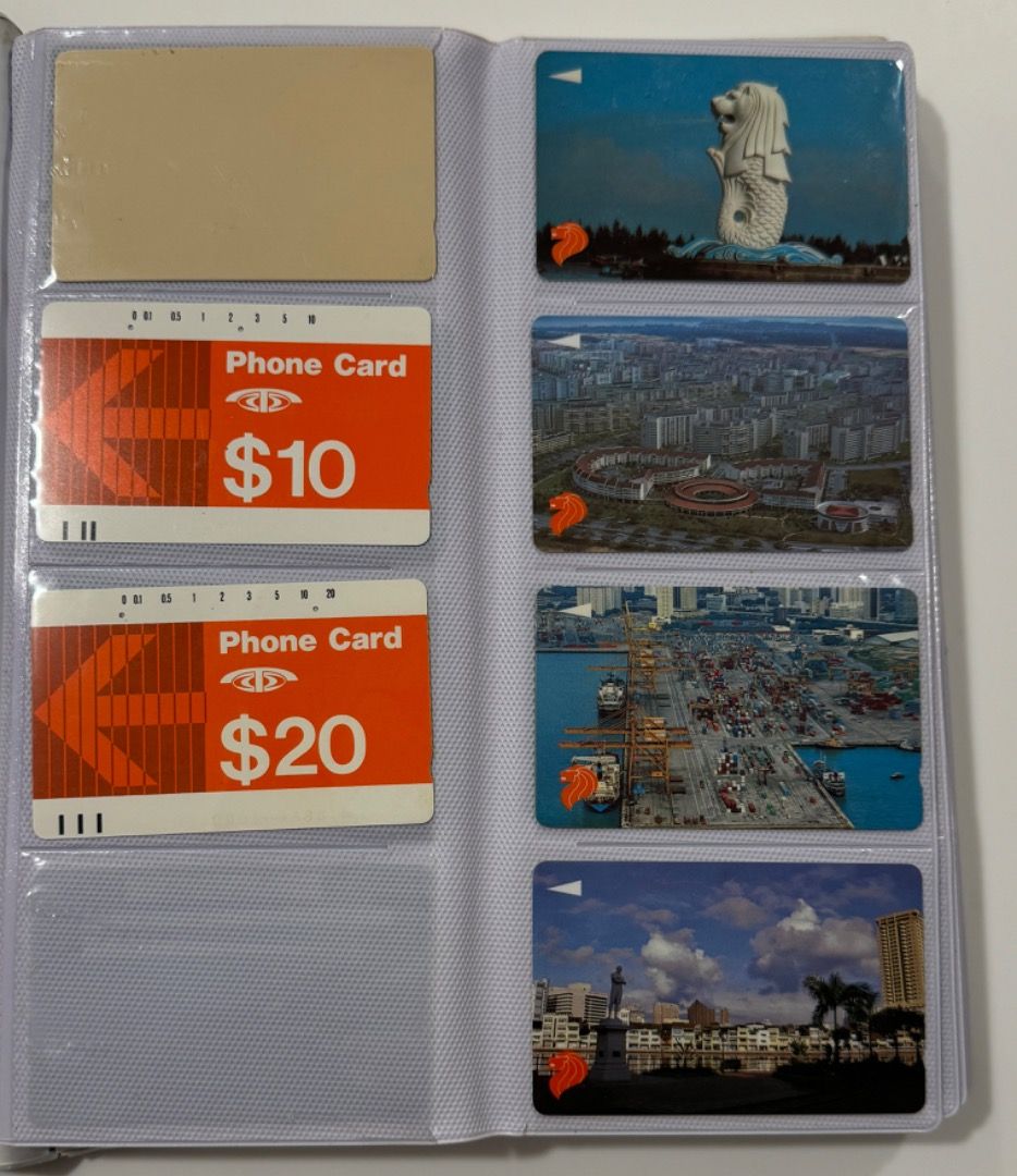 Vintage Singapore rare Phone Cards 80' 90', Hobbies & Toys, Memorabilia &  Collectibles, Stamps & Prints on Carousell