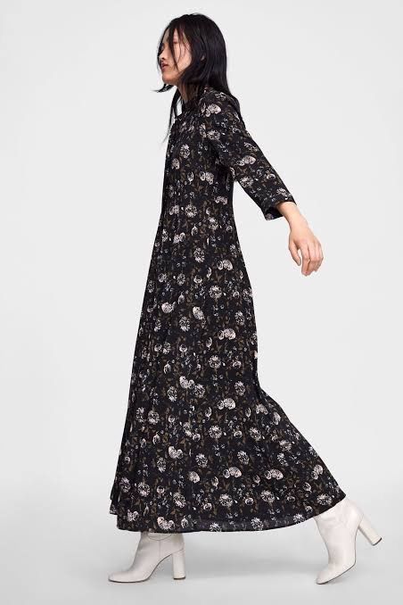 Zara Button Down Maxi Shirt Dress, Women's Fashion, Dresses & Sets, Dresses  on Carousell