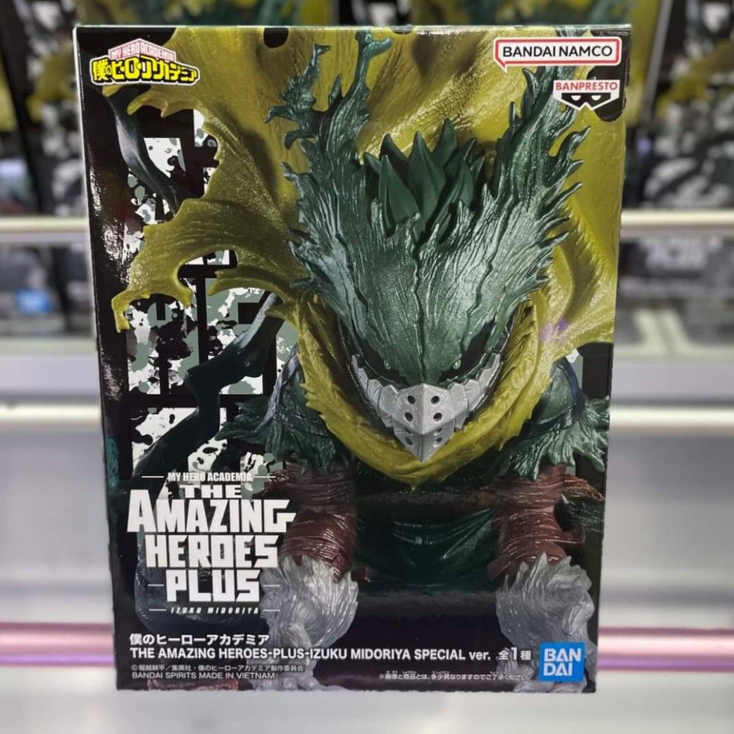 BANDAI 僕のヒーローアカデミア THE AMAZING HEROES-PLUS、THE EVIL VILLAINS フィギュア 8種セット