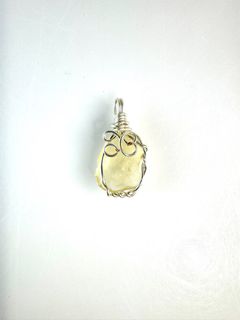 💫利比亞黃金隕石吊墜💫 Libyan Gold Tektite64181516363523110