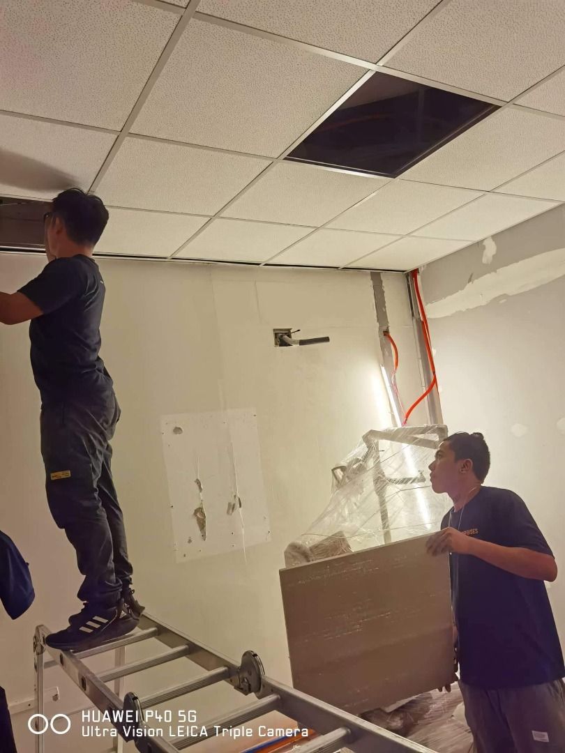 ACOUSTIC CEILING BOARD (Category: Construction & Building Materials) located in Marikina City. Submitted by christine_km8enterprises (Listing ID 1329770634, Image 3). Description: ACOUSTIC CEILING BOARD * PVC LAMINATED GYPSUM BOARD 👉🏻BIG DISCOUNTS for bulk orders👈🏻 Sizes: 2ft x 2ft & 2ft x 4ft Also available: Wall angle Main tee Cross tee Hanger wire and other metal frames for drywall partition ✔️WE SHIP NATIONWIDE ✔️SAME DAY DELIVERY W/IN ME