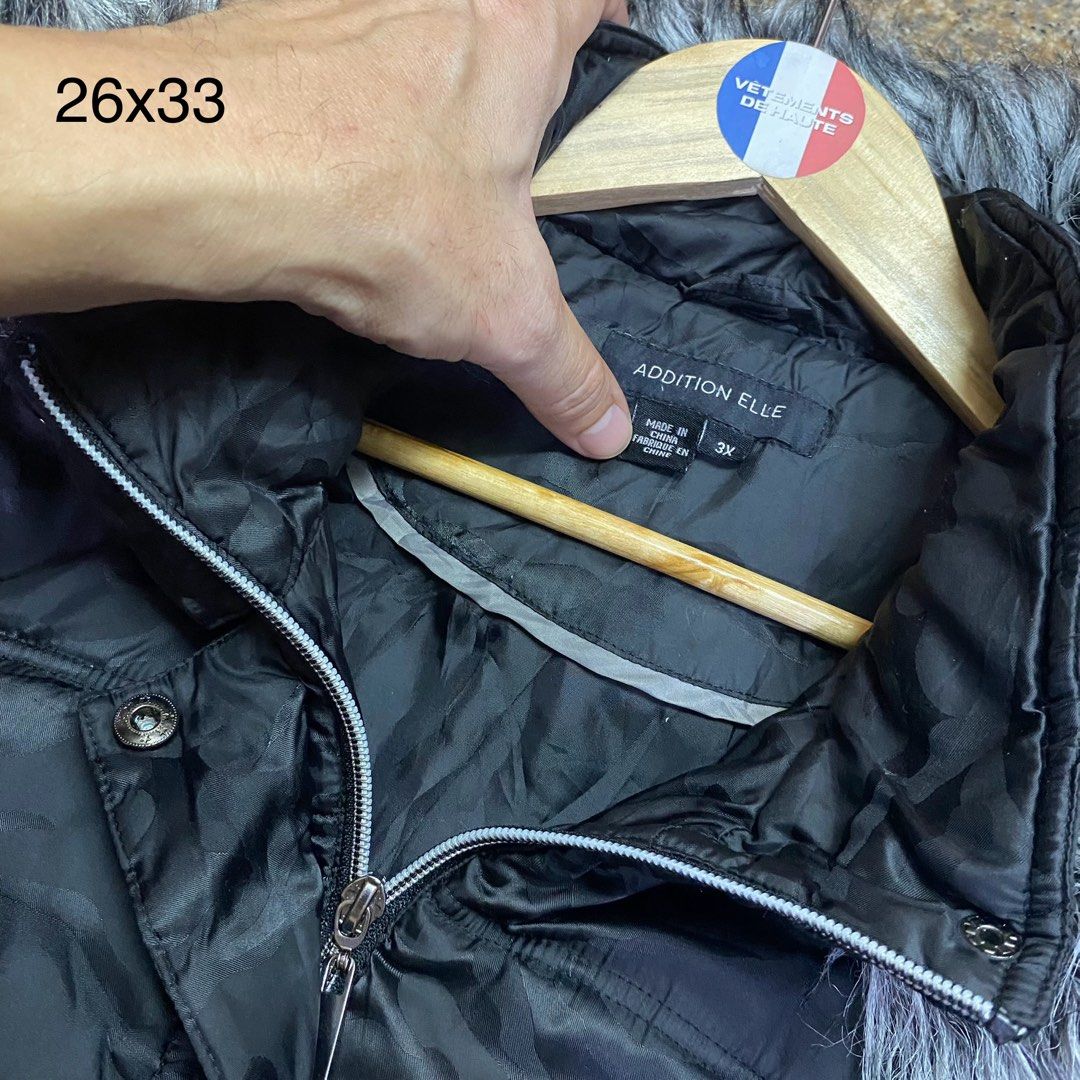 ADDITION ELLE Black Camouflage Down Puffer Jacket Men s Fashion Coats Jackets and Outerwear on Carousell