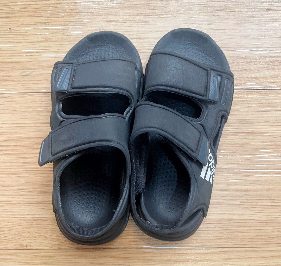 Adidas Altaswim Sandals Babies Kids Babies Kids Fashion on Carousell