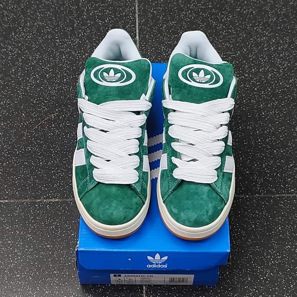 adidas Campus 00s "dark green cloud white", Men's Fashion, Footwear,  Sneakers on Carousell