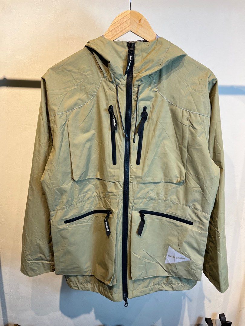 And wander eVent Dropping Pocket Rain Jacket Men s Fashion Coats Jackets and Outerwear on Carousell