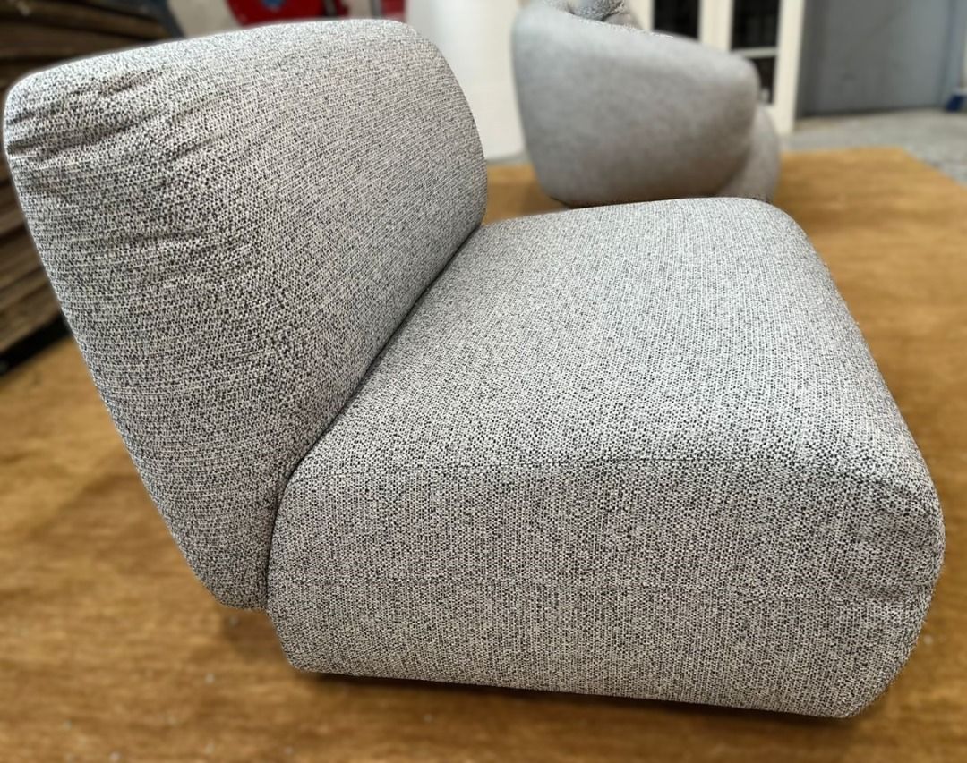 Auburn Armless Sofa, Performance Basalt, Furniture Home Living