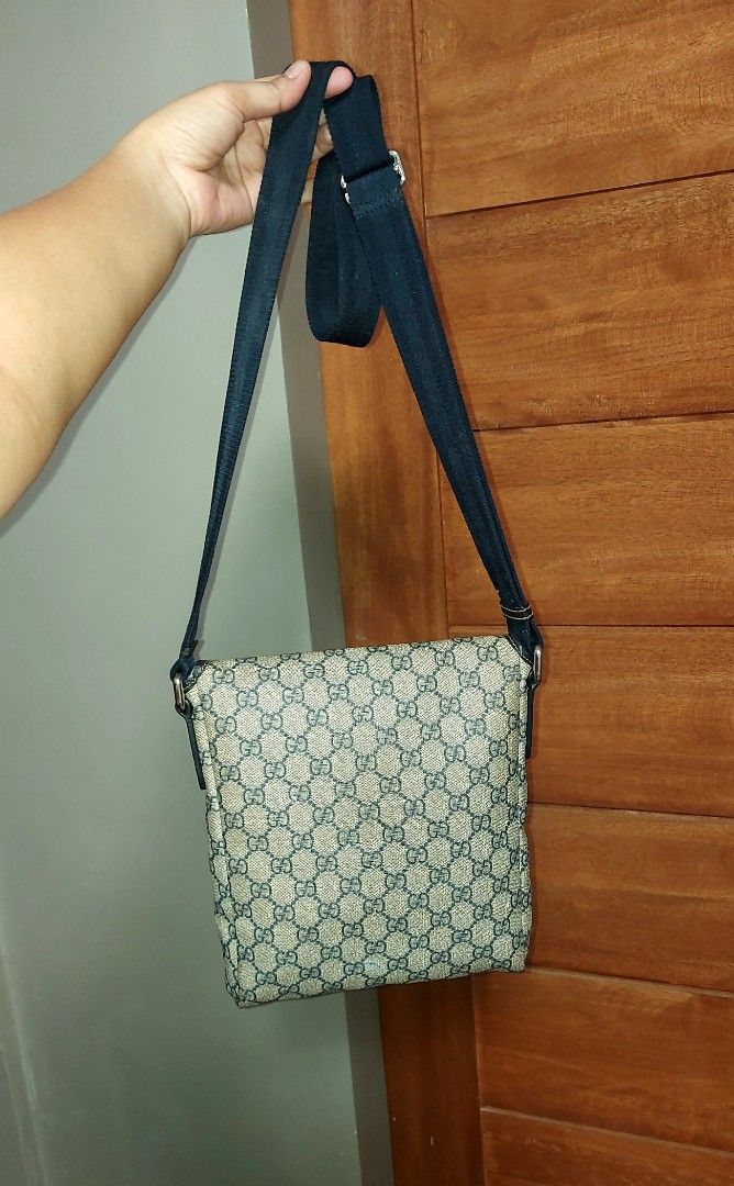 Authentic Gucci Blue Crossbody Bag