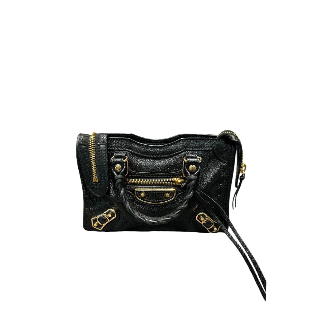 Balenciaga Motorcycle Bag in Black