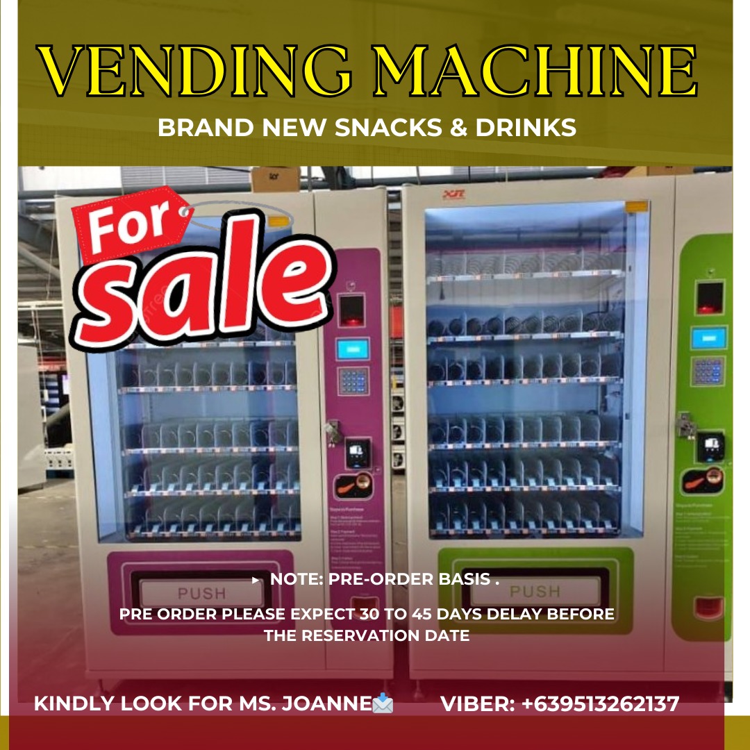 BRAND NEW SNACKS & DRINKS VENDING MACHINE, Everything Else, Others on ...