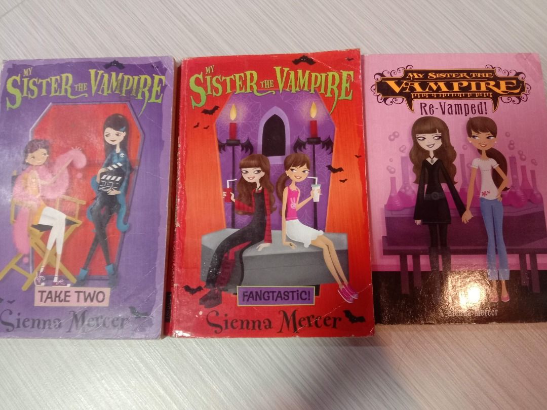 [BUNDLE] Books: My Sister is a Vampire (Category: Storybooks) located in Cavite. Submitted by rm_sells_ (Listing ID 1329762202, Image 2). Description: ✨PLEASE READ✨ ✧ Get for only P50! (❗FINAL PRICE❗) ✧ Expect Tanning, Foxing, and Minor Damages since these are secondhand. ✧ Please Manage Your Expectations REMINDERS: Pt. 1 📝PM for more pictures/info (for sure buyers) 📝Open to inquiries but will not entertain questions about information already s