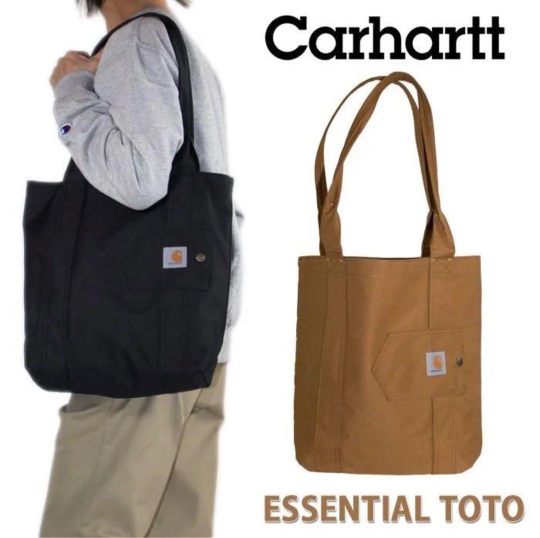 Carhartt Essentials Tote bag, 名牌, 手袋及銀包 Carousell