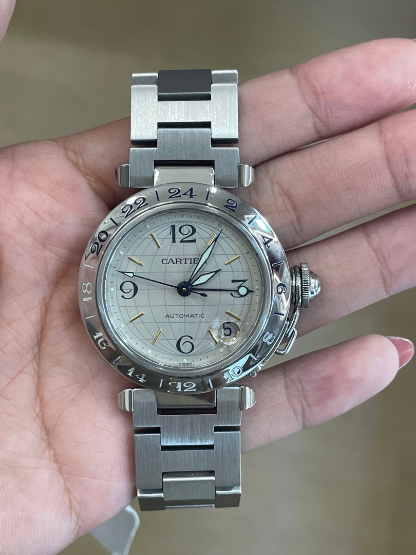 Cartier pasha c gmt top