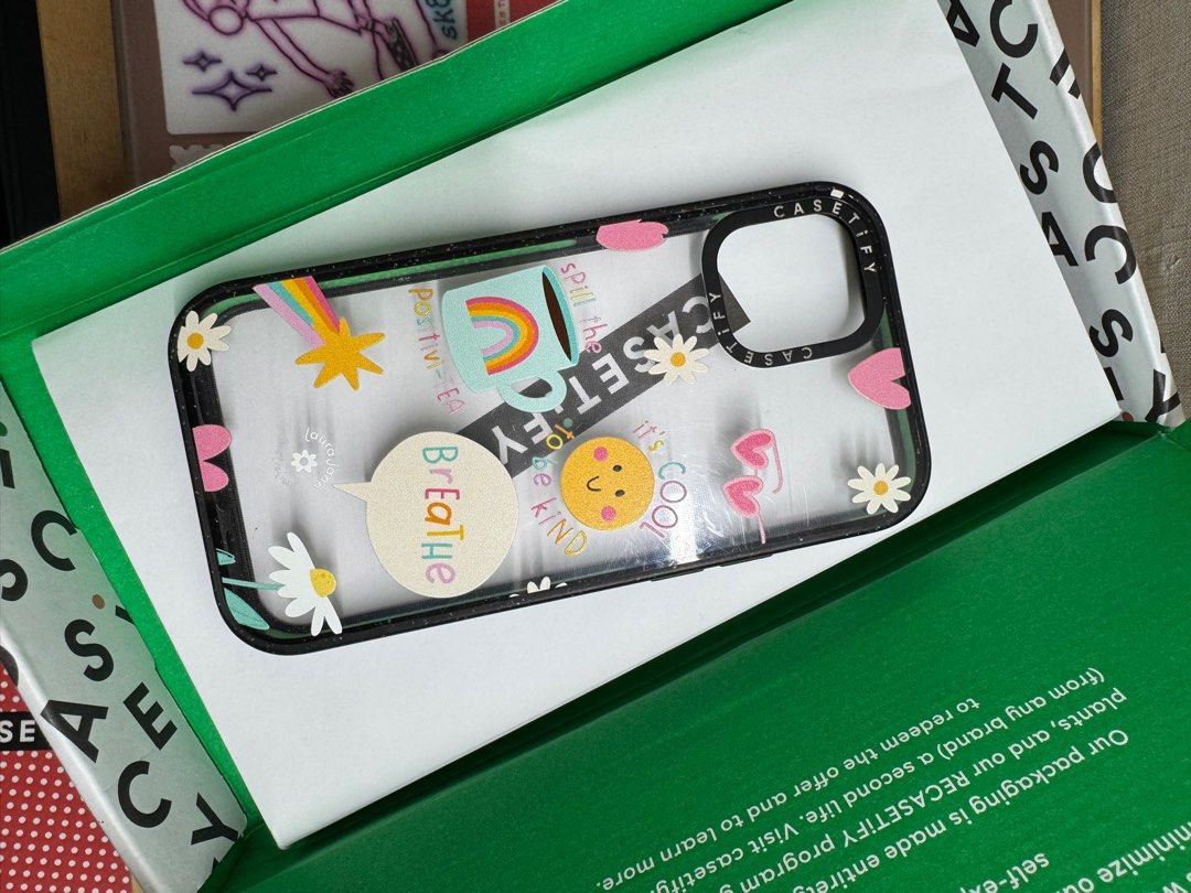 Casetify (Iphone 12 Mini ) (Category: Cases & Sleeves) located in Pasig City. Submitted by m_decluttering (Listing ID 1329660508, Image 1). Description: .