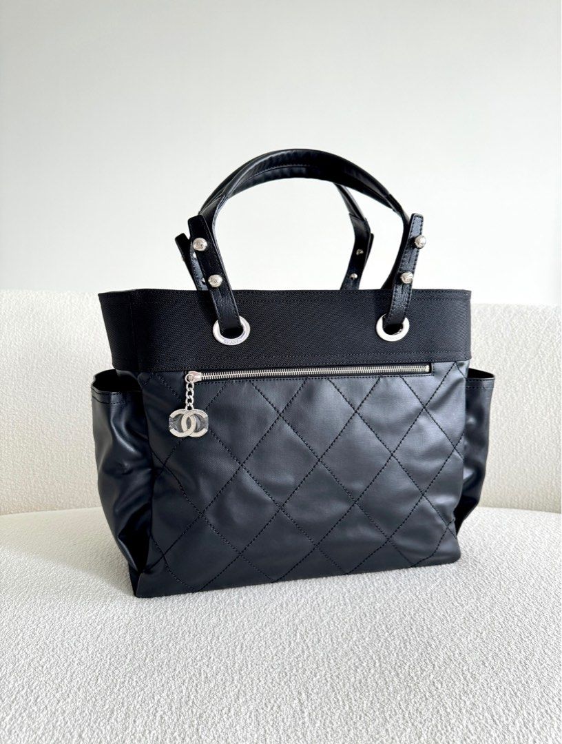 Chanel CC Paris Biarritz Large Shopping Tote Bag Luxury Bags Wallets on Carousell