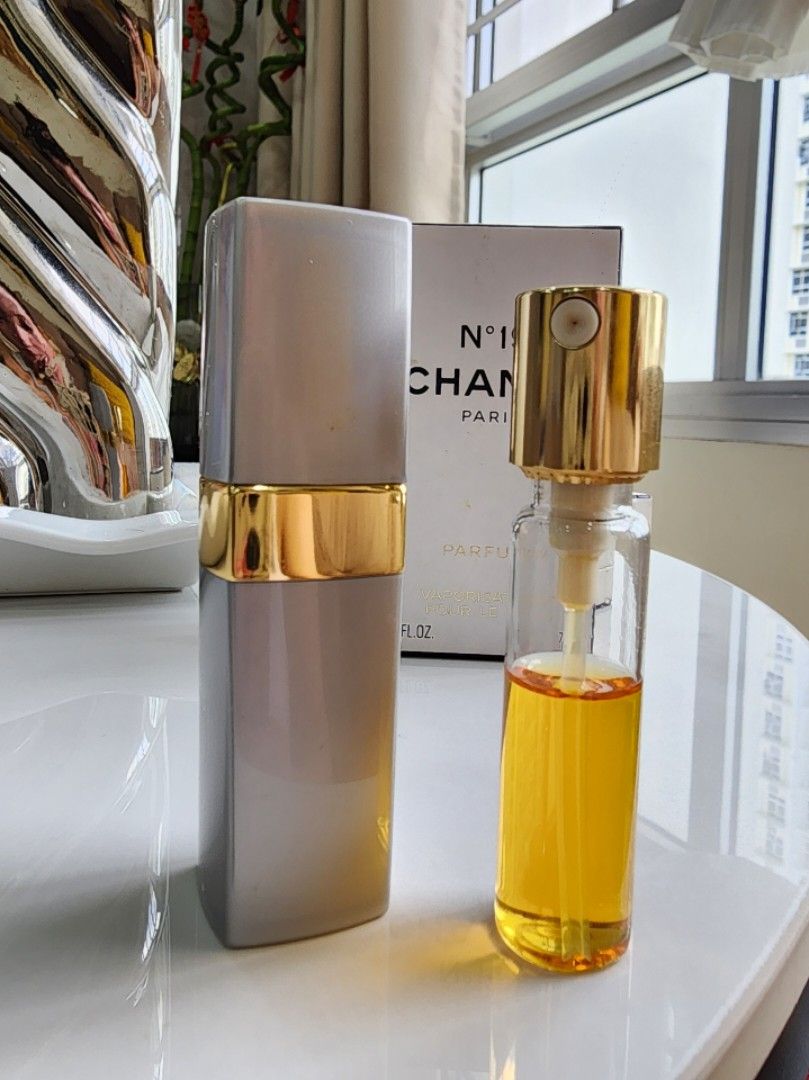 CHANEL N 19 PARFUM 7.5ml Beauty Personal Care Fragrance Deodorants on Carousell