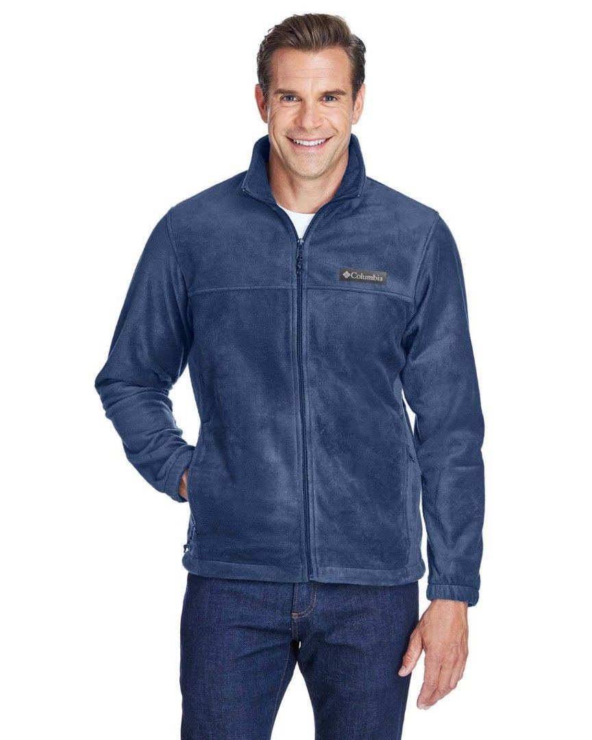COLUMBIA OMNI HEAT FLEECE ZIP UP JACKET Men s Fashion Coats Jackets and Outerwear on Carousell